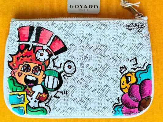 Goyard Paris Sénat Mini Pouch Customized By Leaf