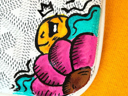 Goyard Paris Sénat Mini Pouch Customized By Leaf